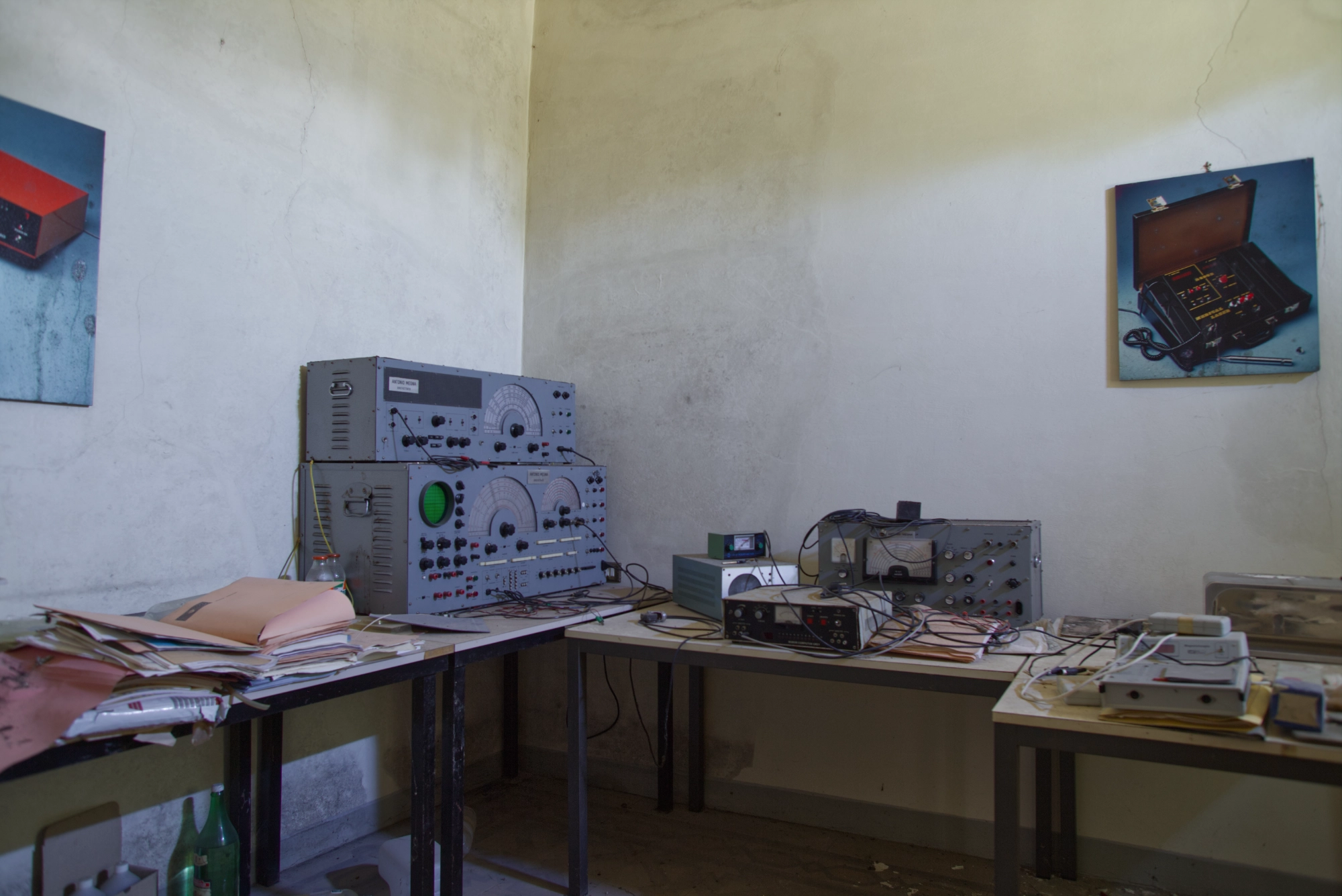 Il laboratorio abbandonato del ricercatore