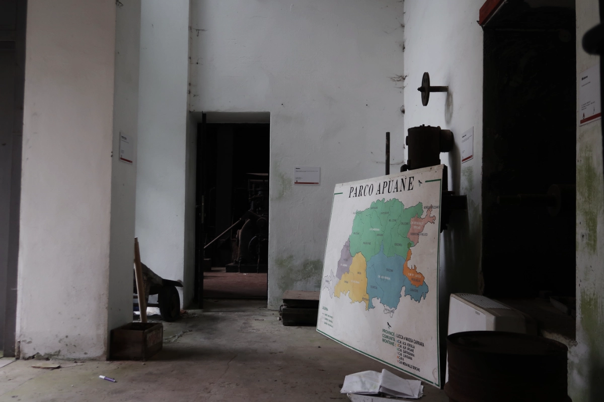 Museo di archeologia industriale abbandonato