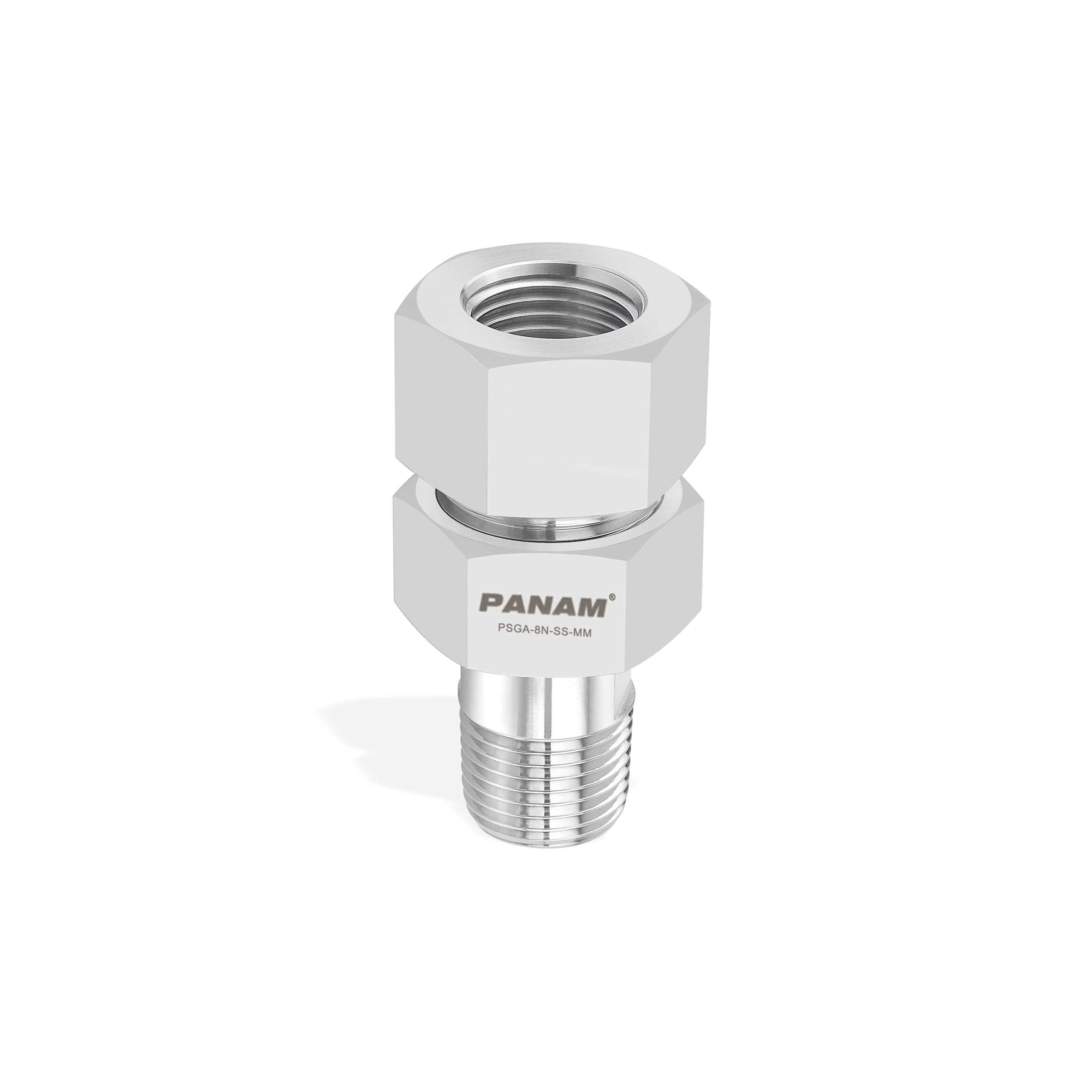 Panam swivel gauge adapters for pressure instrumentation