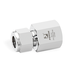 Female Connector, 1/4" OD x 1/4" NPT, SS316