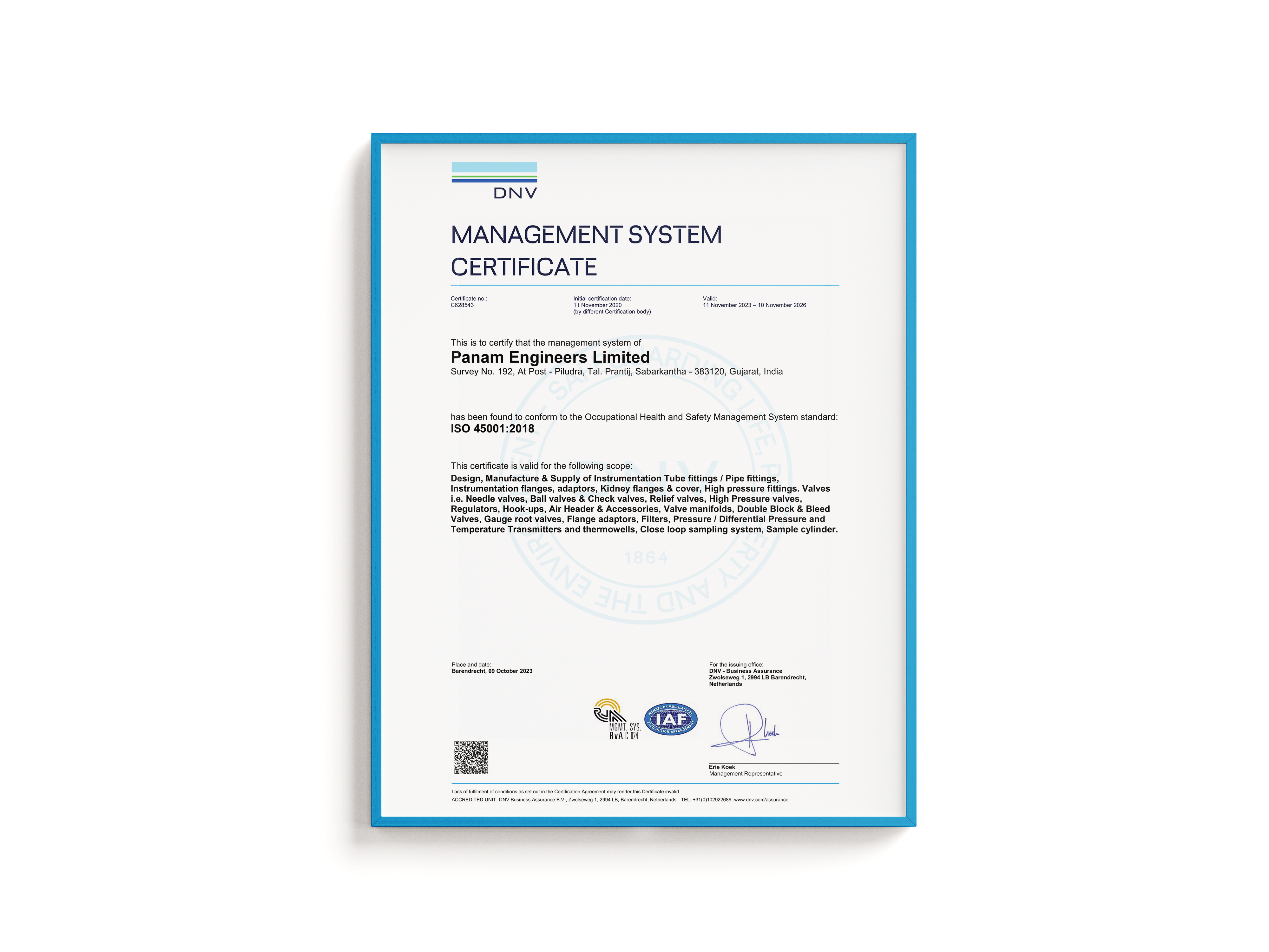 ISO 45001:2018