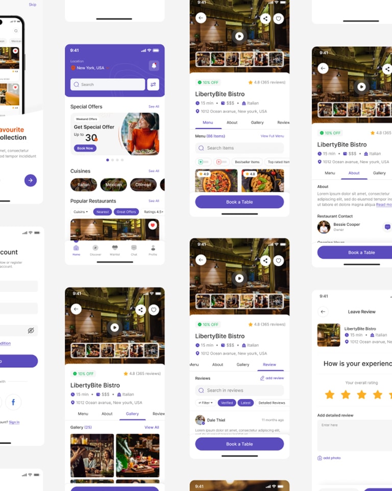 Table booking app development frequently asked questions Booking App Development FAQs