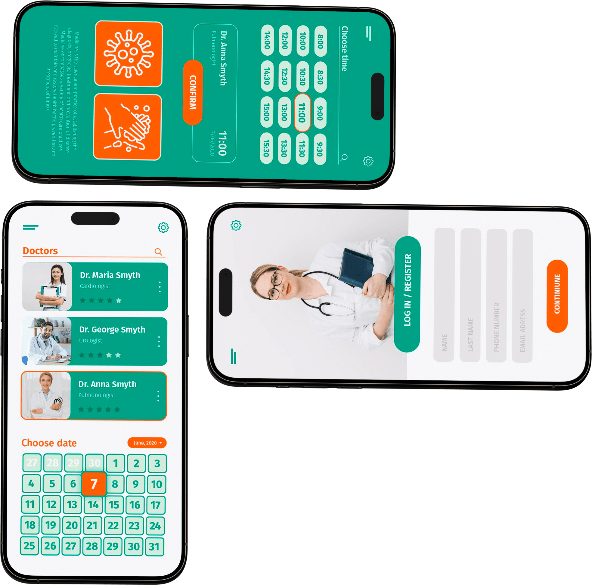 Choose Xinzex for Doctor App Development? FAQ section for doctor appointment app development by Xinzex.