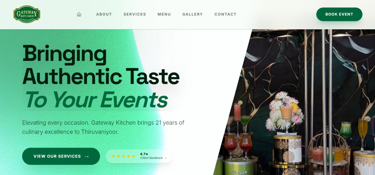 Gateway Kitchen Visual Showcase