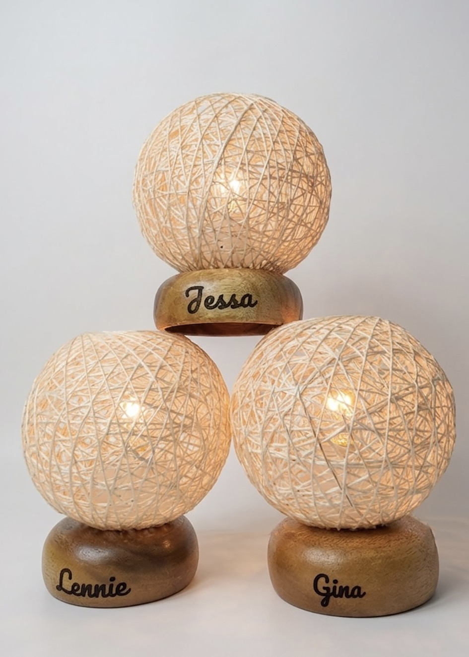 Acacia Wood Lamp