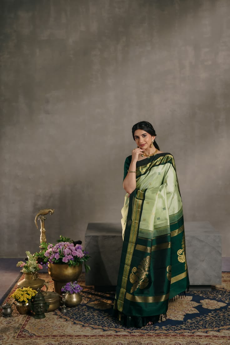 Royal Blue Kancheepuram