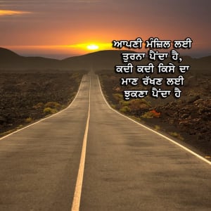 Apni manzil layi turna painda hai