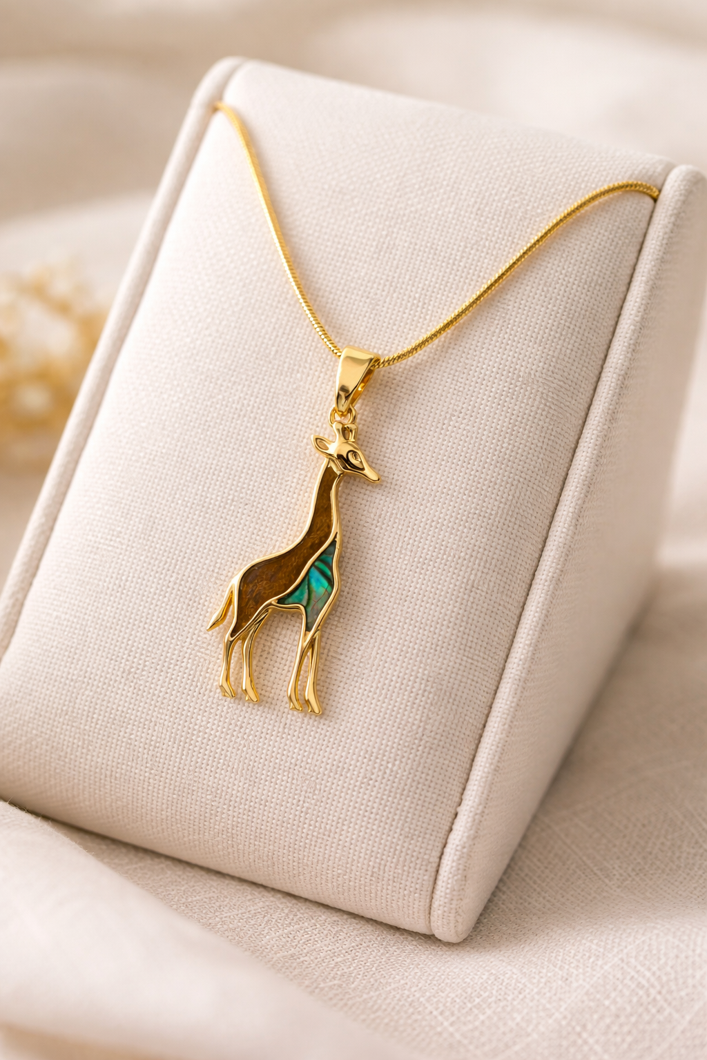 Wild Giraffe Necklace