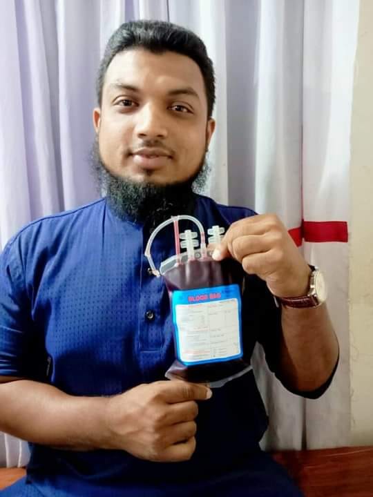 আমাদের নিবেদিত রক্তদাতা