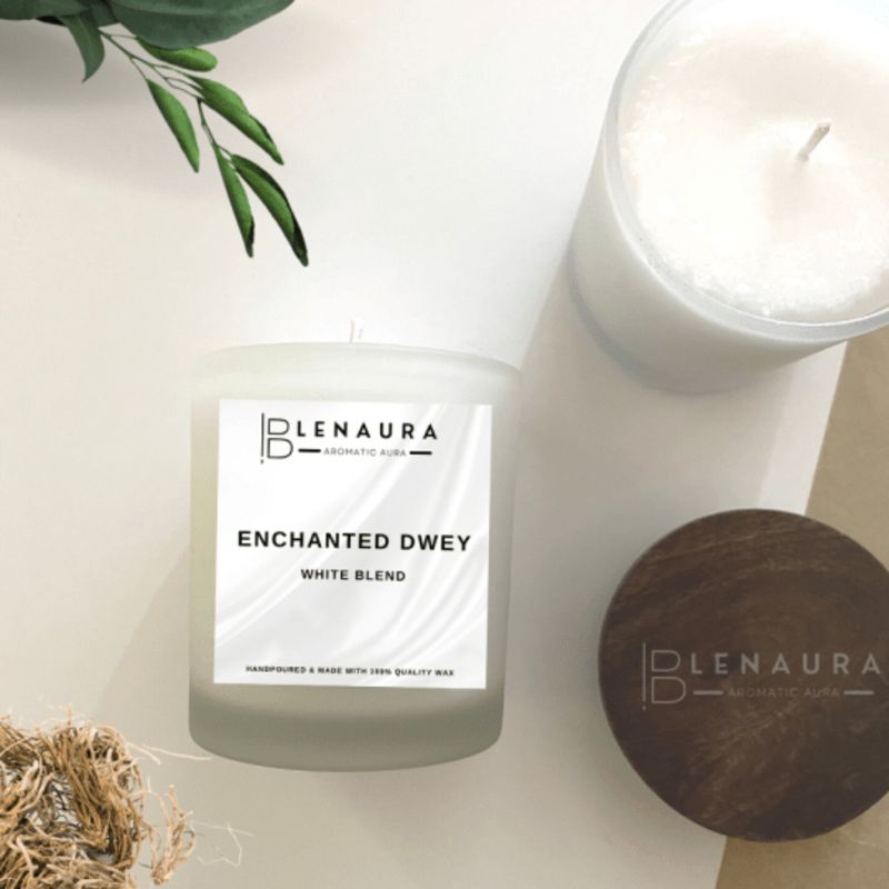 scented candles near me Blenaura Digital Business Cards