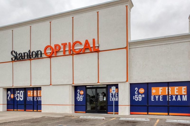 Stanton Optical Lubbock Digital Business Cards