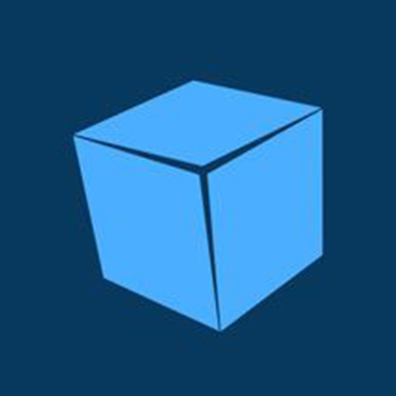 Blue Box Packaging Digital Business Cards