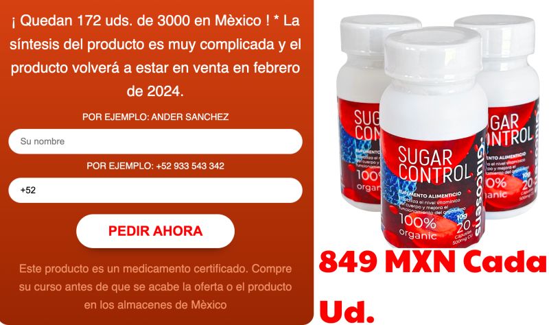 Sugar Control Mexico | DIBIZ Digital Business Cards
