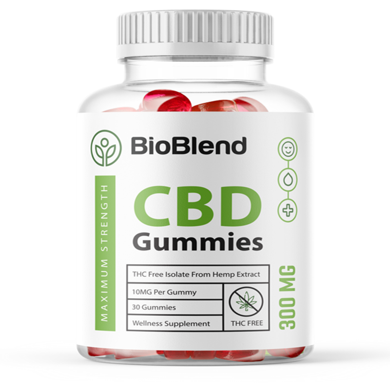 BioBlend CBD Gummies Digital Business Cards