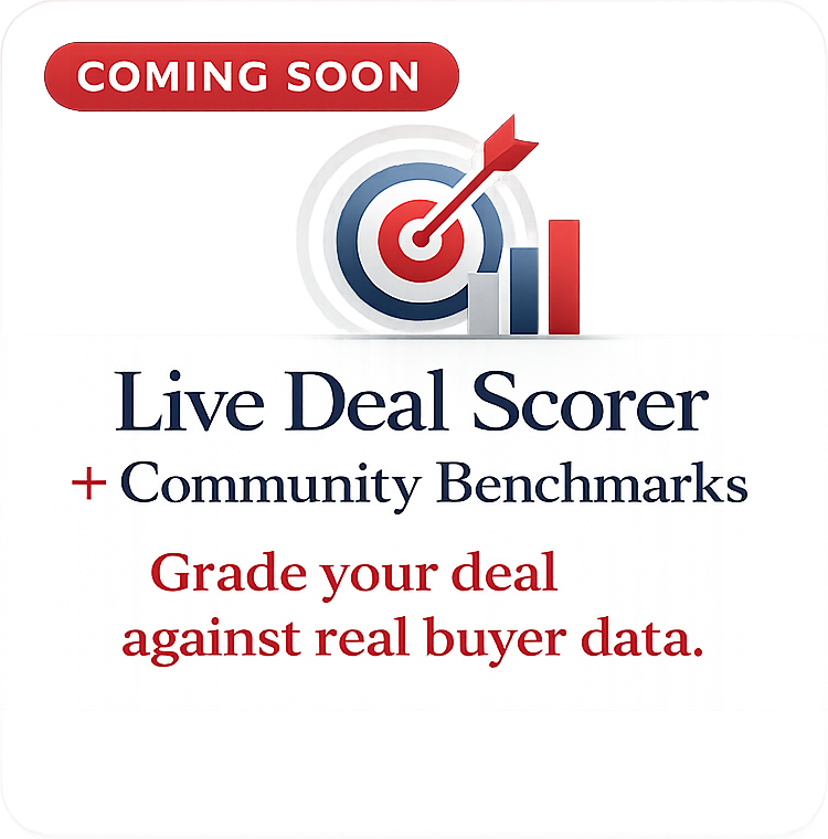 Live Deal Scorer — Coming Soon