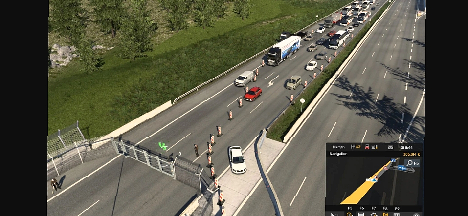 МОД Baustellenmod v1.0 ДЛЯ EURO TRUCK SIMULATOR 2