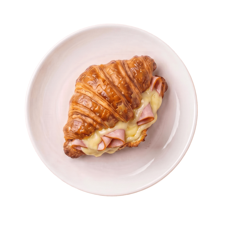 Croissant de Mortadella e Queijo