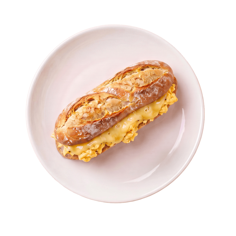 Sanduíche de Ovo e Queijo