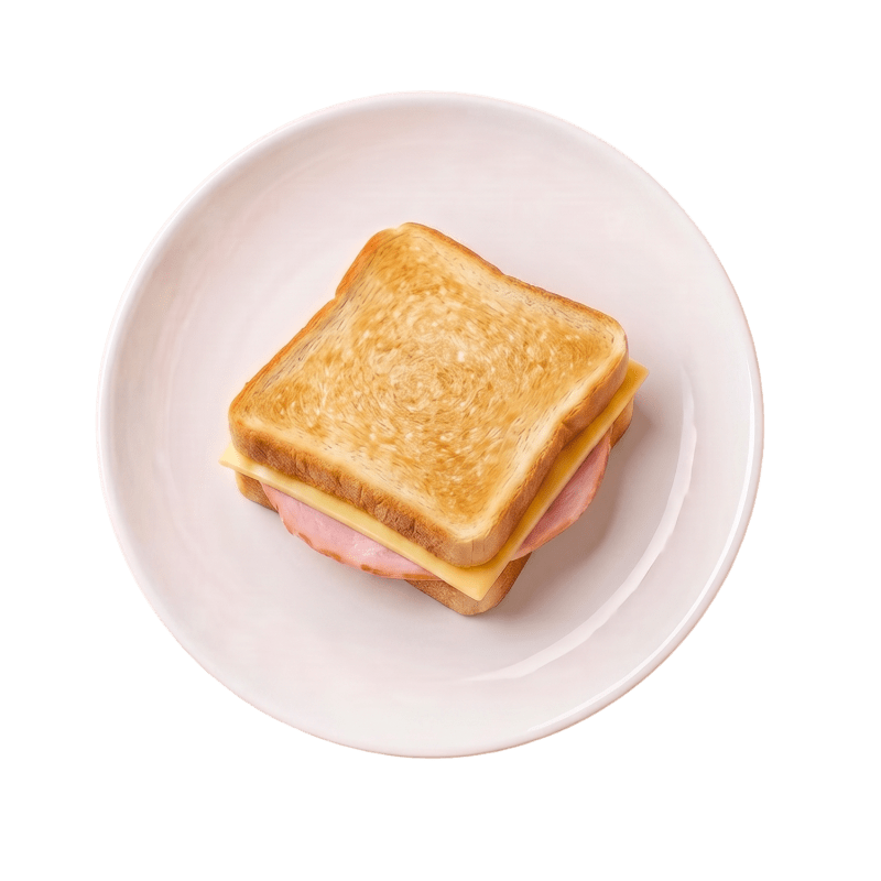 Tosta de Mortadella e Queijo