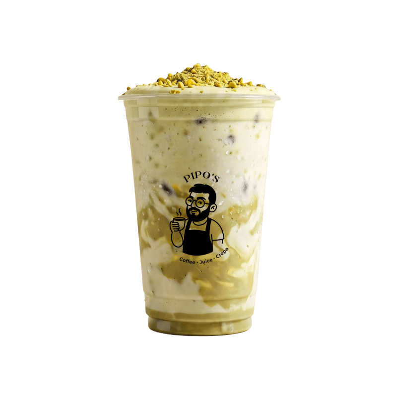 Latte de Pistachio Gelado