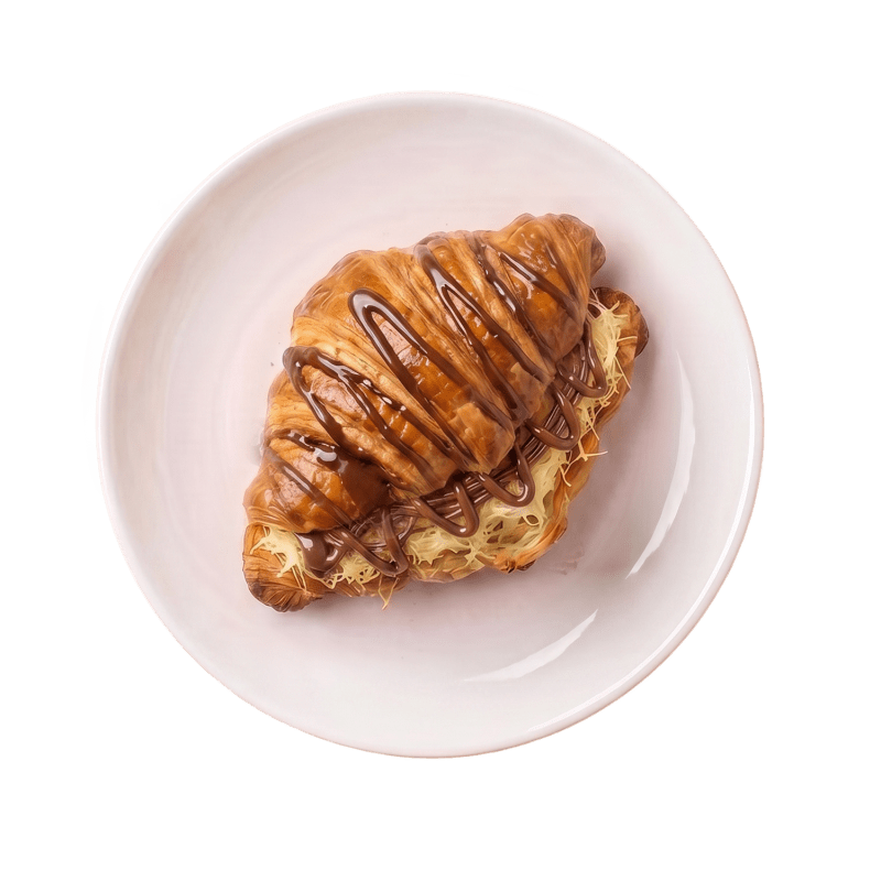 Croissant Knefa com Nutella