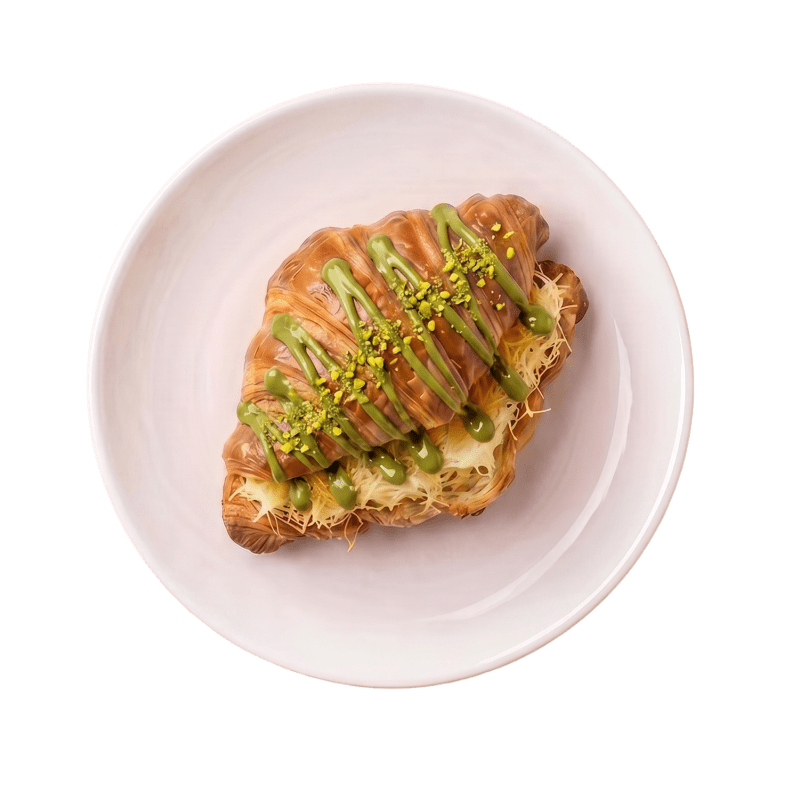 Croissant Knefa com Pistachio