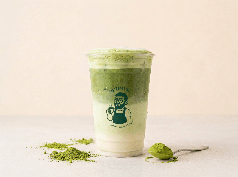 Matcha Latte Gelado