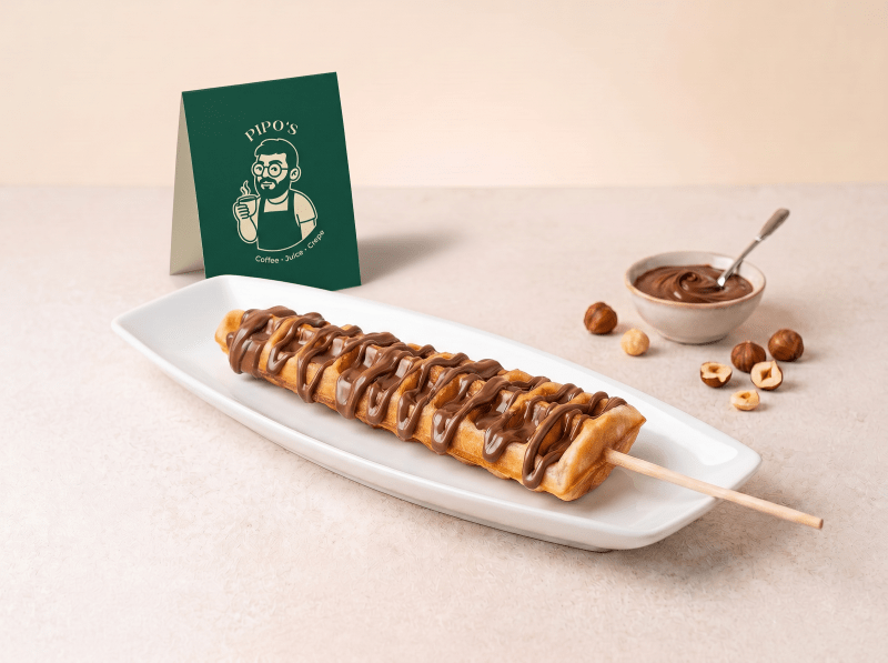 Stick Waffle Nutella