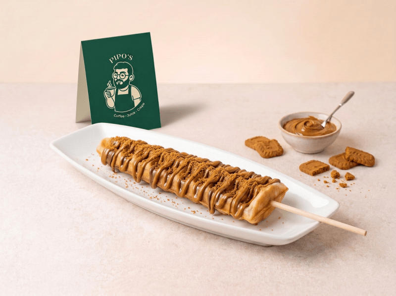 Stick Waffle Nutella + Lotus