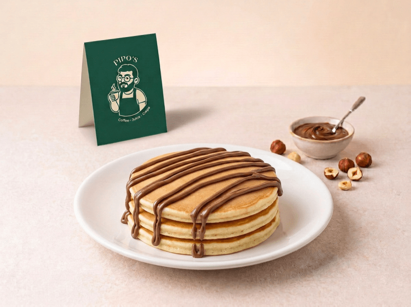 Panqueca Nutella