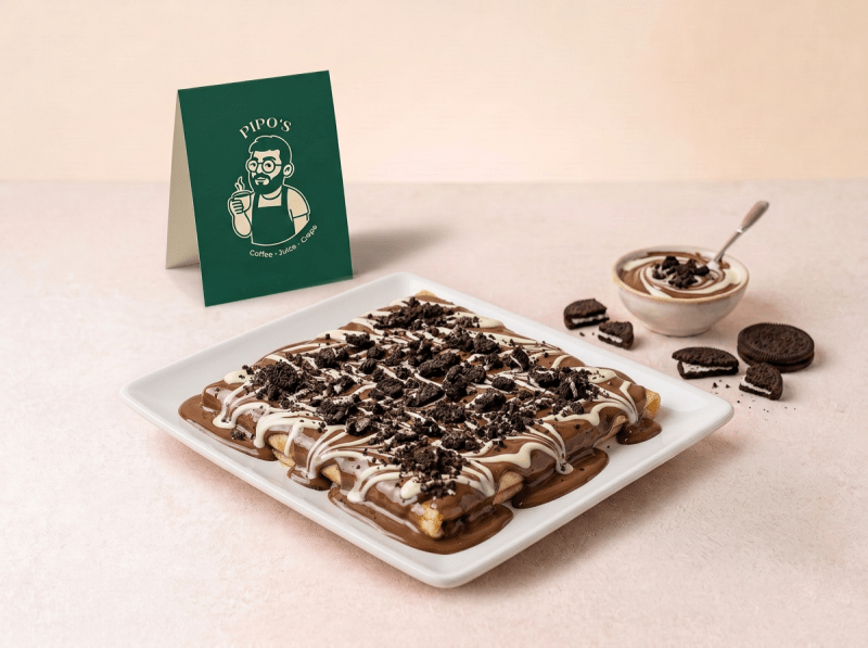 Crepe Nutella + Oreo