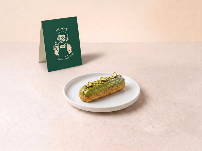 Éclair de Pistácio