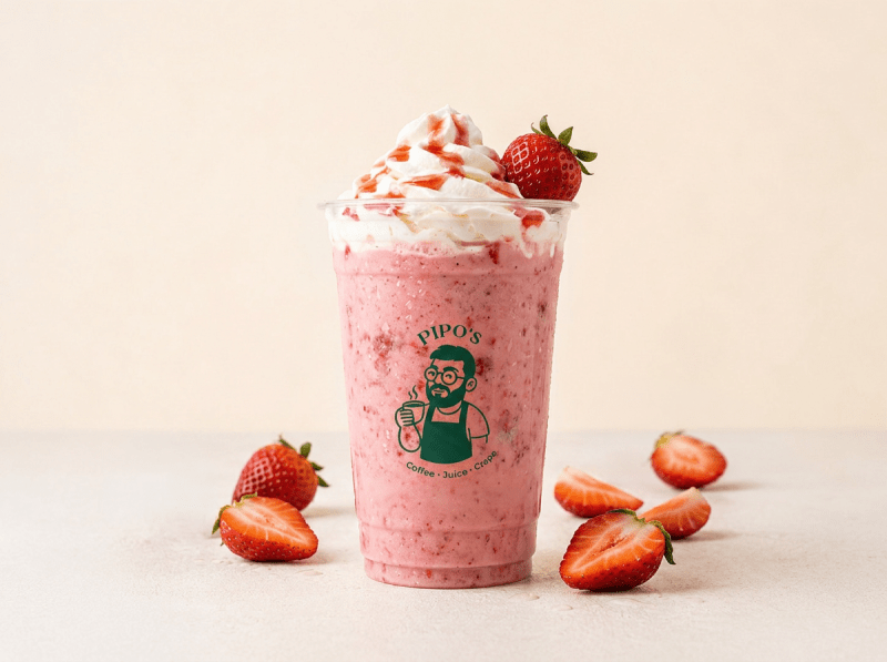 Frappe de Morango