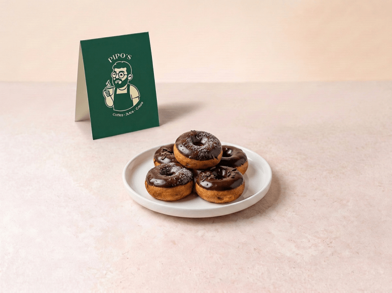Mini Donuts de Chocolate