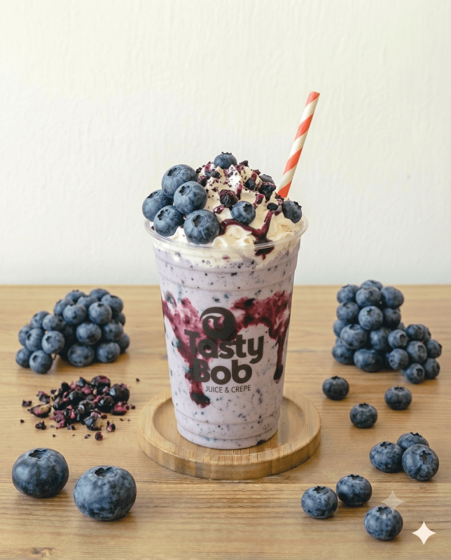 Blueberry Milkshake