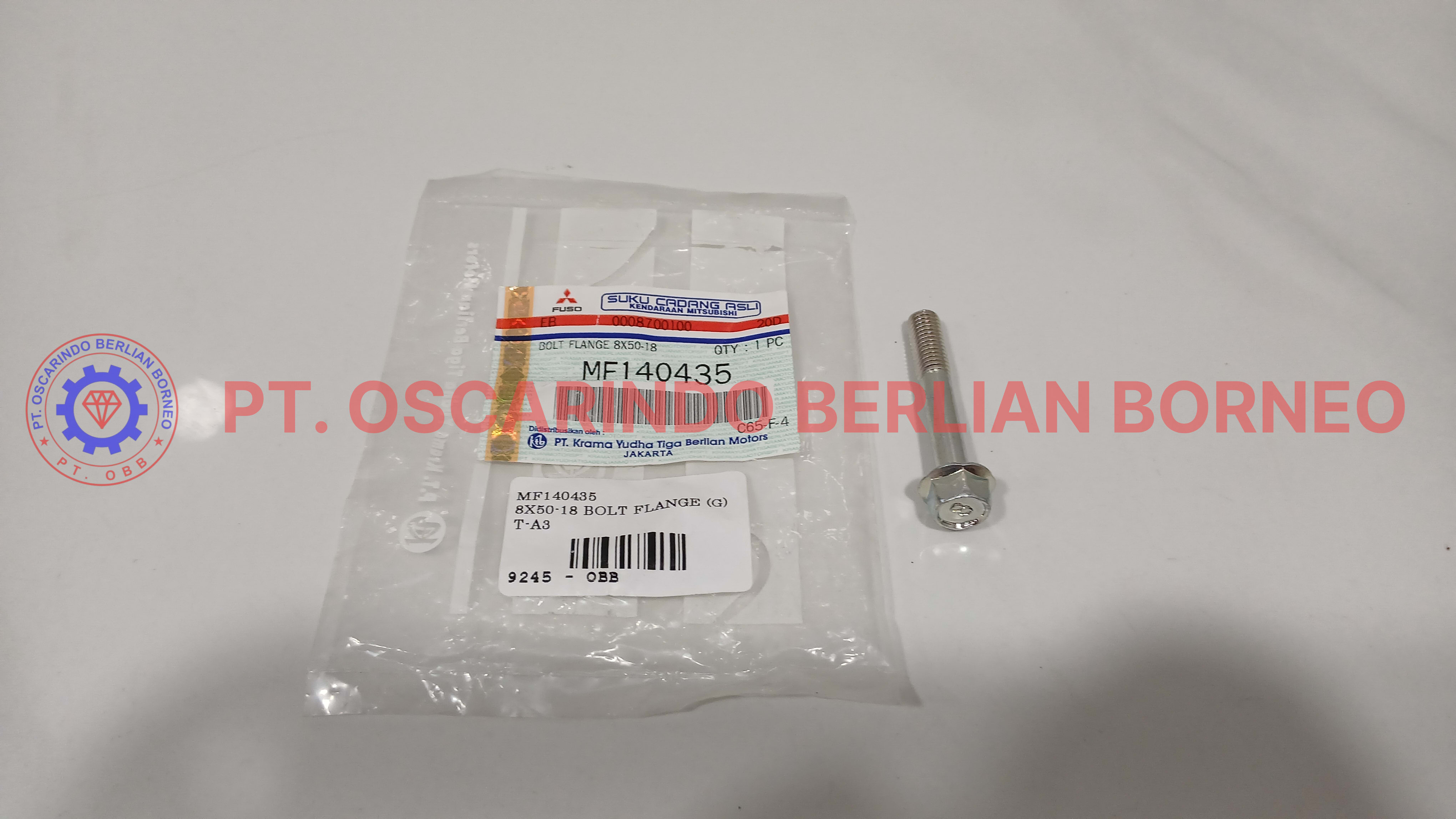 MF140435 / M8X50-18 BOLT FLANGE