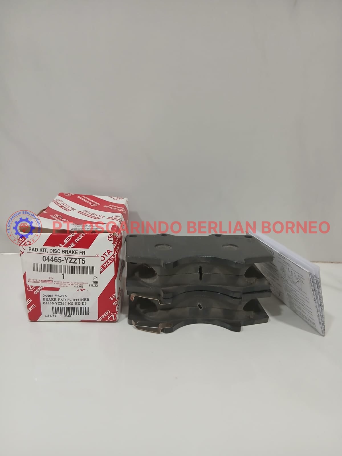 04465-YZZT5 / PAD KIT, DISC BRAKE FR