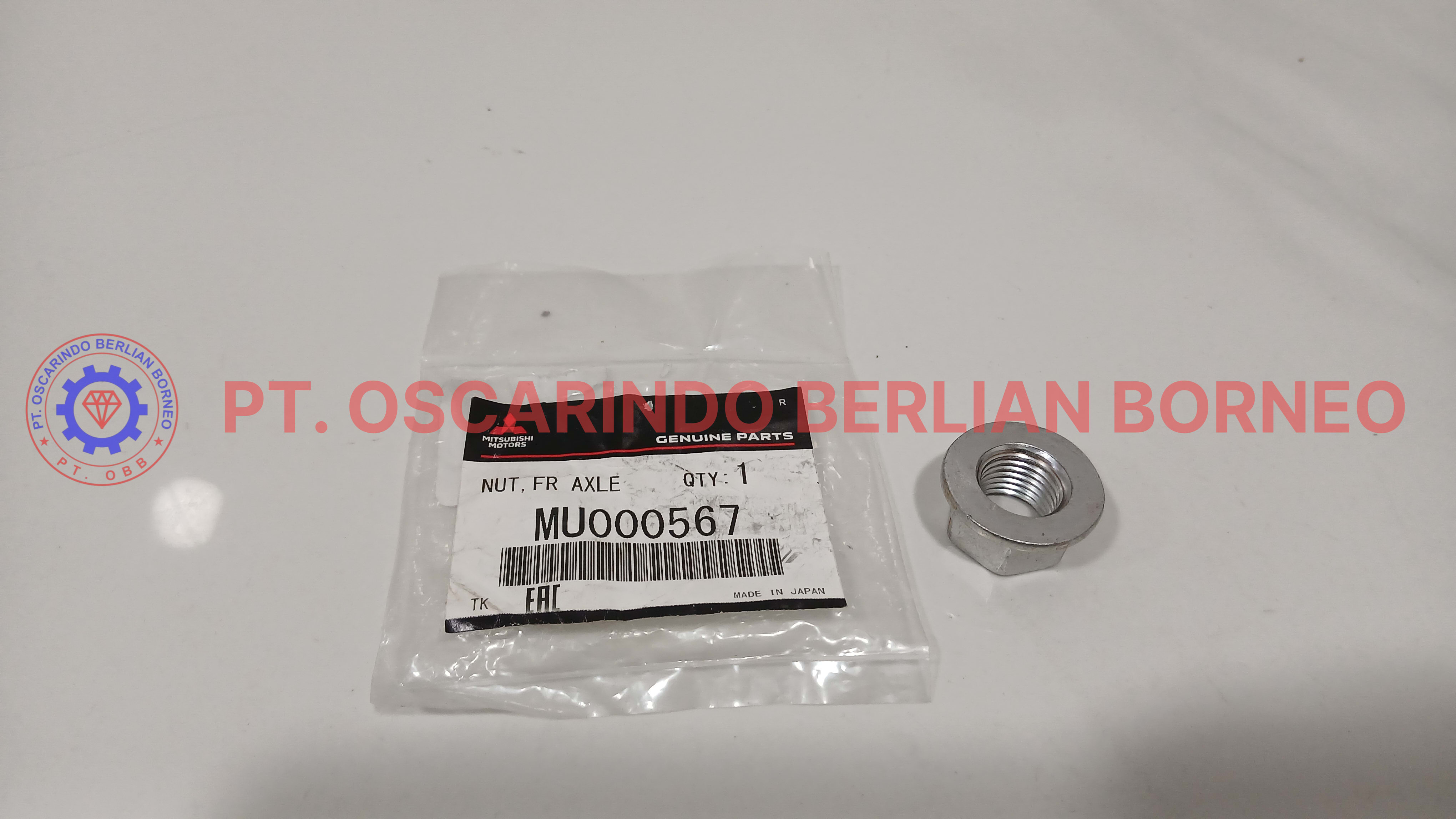  MU000567 / NUT FR SHOCK ABSORBER 14MM