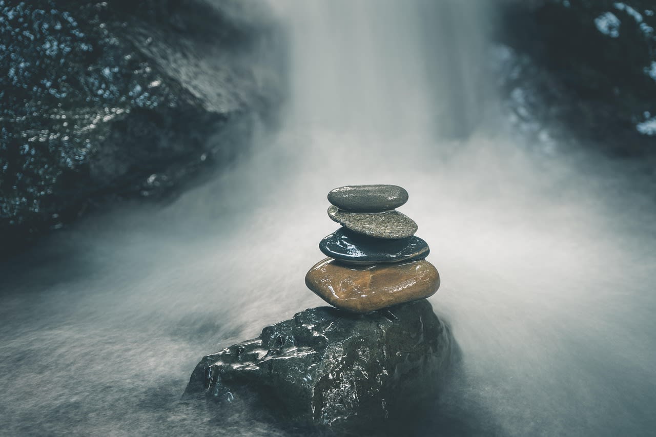 stones, waterfalls, balance, rock balancing, stack, stone balancing, rock stacking, stone stacking, stone stack, stack of stones, stones, stones