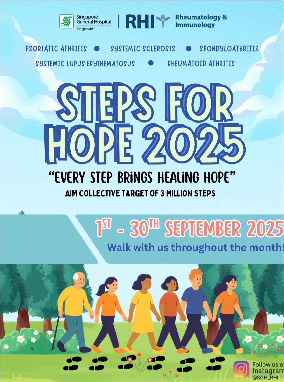 Steps for Hope 2025 – Every Step Brings Healing Hope