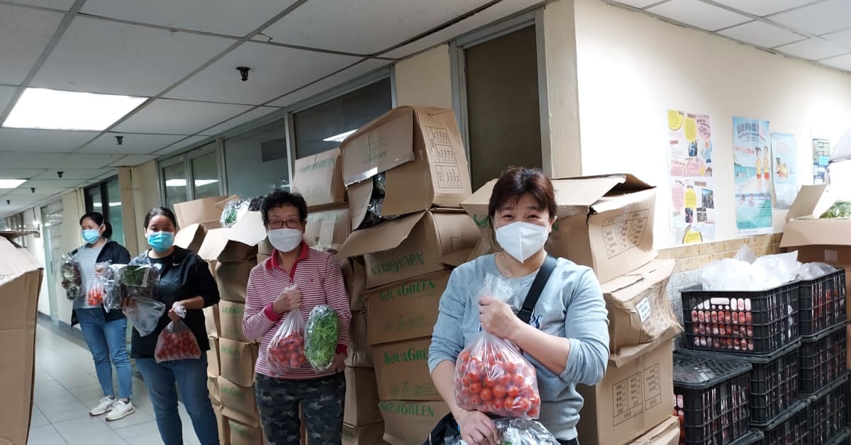 Food subsidy for 550 low income families
