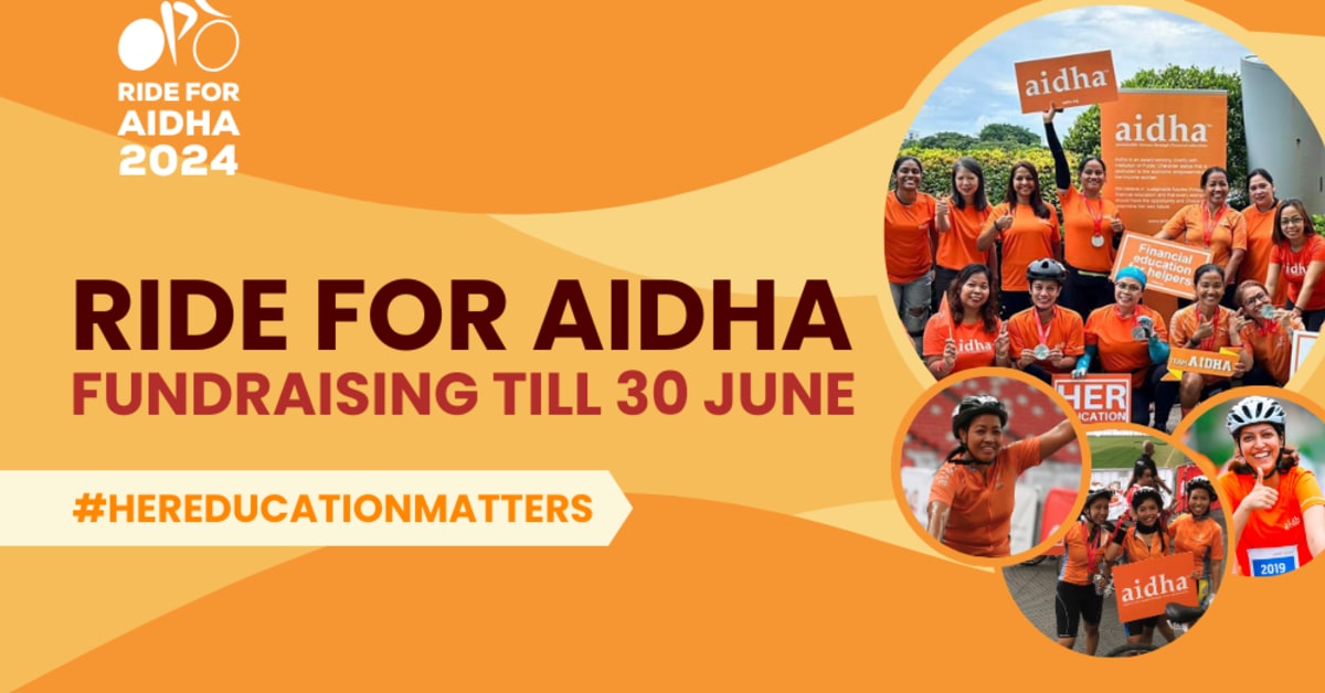 Donate to Ride for Aidha 2024
