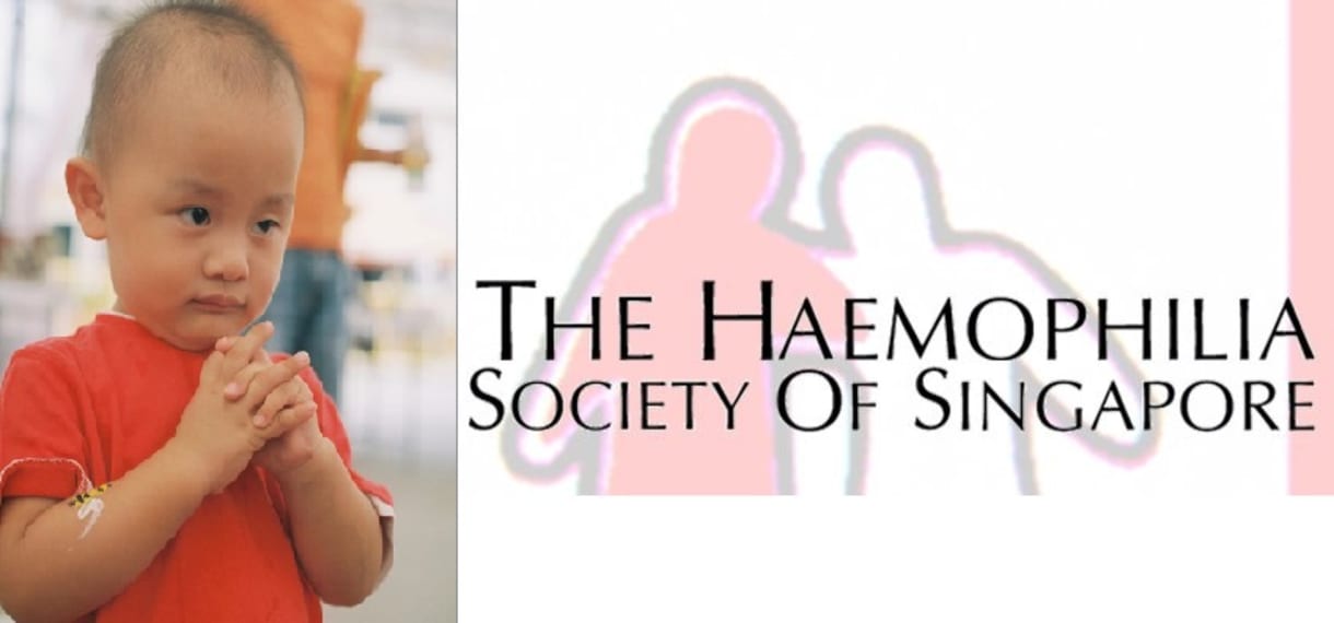 Haemophilia Society of Singapore banner