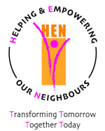 Helping & Empowering our Neighbours (HEN) logo