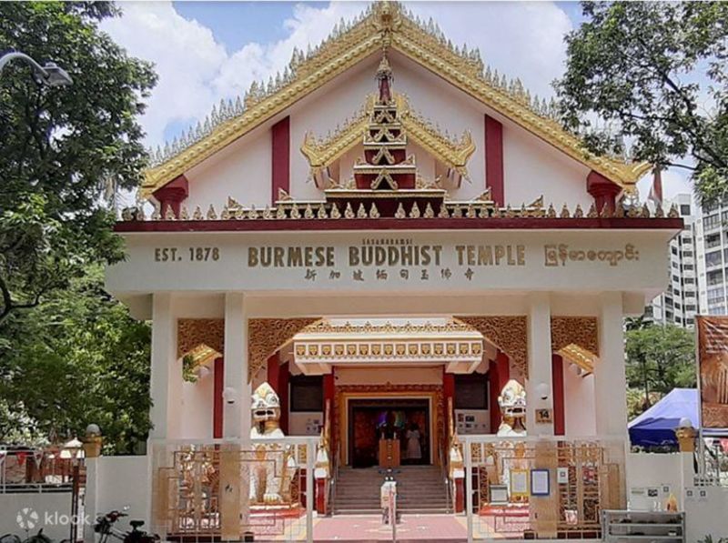 Burmese Buddhist Temple banner