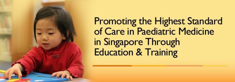 COLLEGE OF PAEDIATRICS AND CHILD HEALTH, SINGAPORE banner