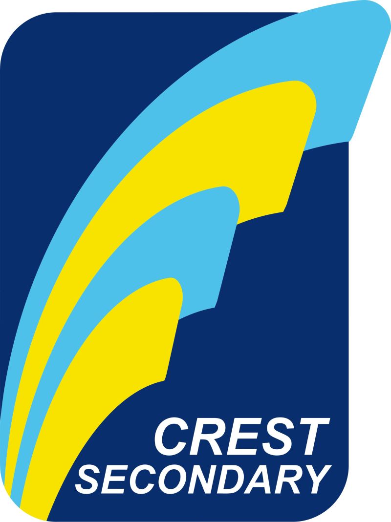 CREST SECONDARY SCHOOL banner