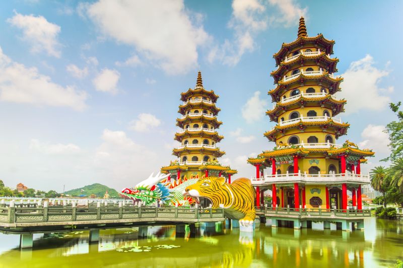 Dragon Lotus Hill Temple banner