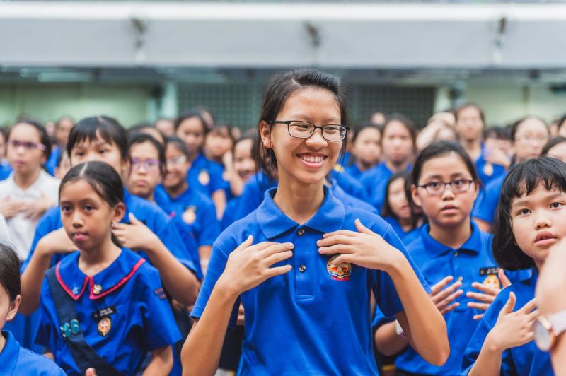 Girls' Brigade, Singapore , The banner