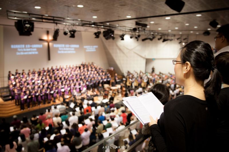 Hallelujah Oratorio Society banner